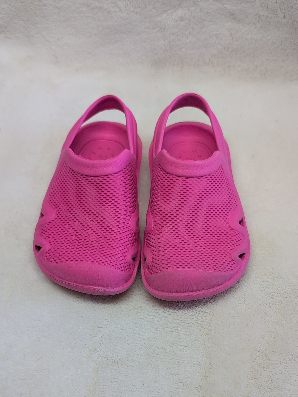 wonder nation Bubblegum Hot Pink Kids Slip-On Clog Sandals